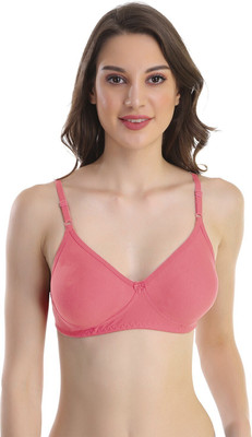 POOJA RAGENEE Women T-Shirt Non Padded Bra(Pink)