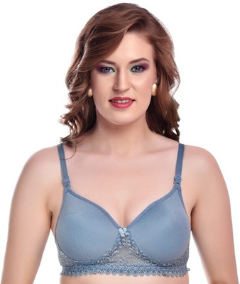 PROOT ENGCHANDINI BLUE S Women Balconette Non Padded Bra(Blue)