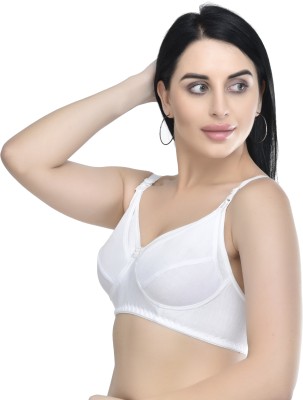 avydo PREMIUM Women Maternity/Nursing Non Padded Bra(White)