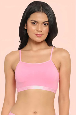 DreamBe Bra Women Full Coverage Non Padded Bra(Pink)