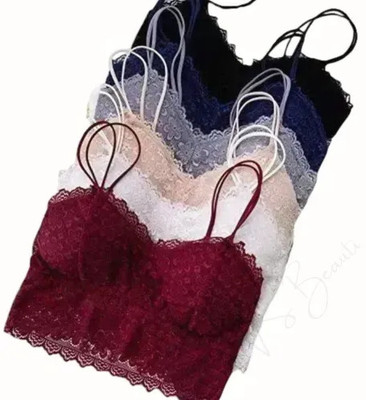 VS Beauti 862_style Women Bralette Lightly Padded Bra(Multicolor)