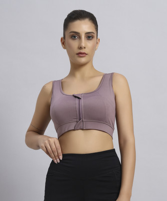 BEING RUNNER Women Sports Heavily Padded Bra(Pink)