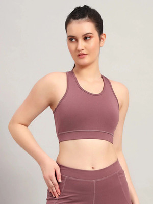 BEING RUNNER Women Sports Non Padded Bra(Pink)