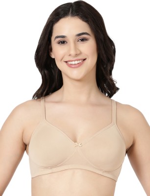 Blossom BREEZY WINGS Women T-Shirt Non Padded Bra(Beige)