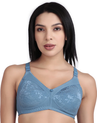 Rymestyle Full coverage heavy bust Premium Net bra Women Full Coverage Non Padded Bra(Multicolor)