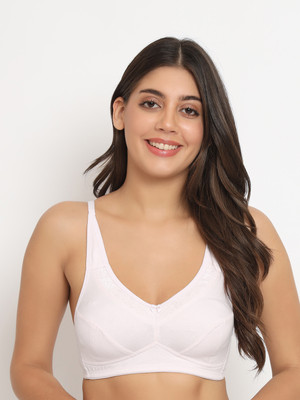 COLLEGE GIRL CG2134 Women Full Coverage Non Padded Bra(White)