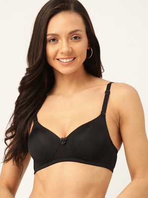 Dressberry Women Everyday Lightly Padded Bra(Pink, Black)