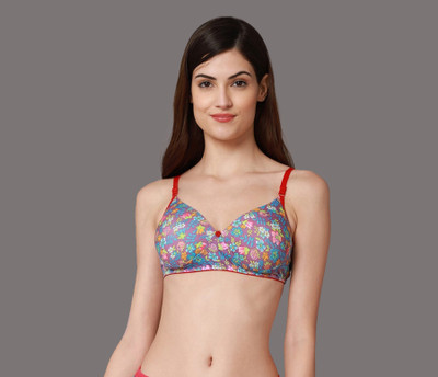 samvar B-Riopd Bra Women Minimizer Lightly Padded Bra(Red)