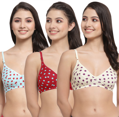 Docare YummyMino Women Everyday Non Padded Bra(Multicolor)