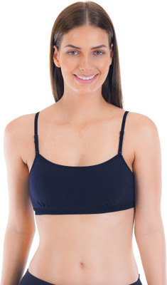 SONA Sport Bra 018 Women Sports Non Padded Bra(Black)
