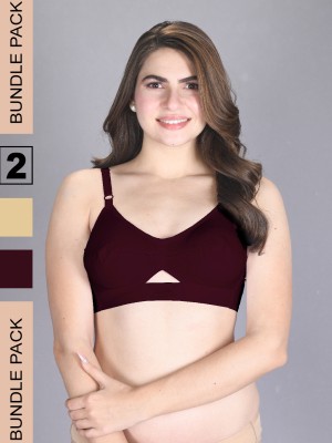 Lux Venus 151 Women Everyday Non Padded Bra(Maroon)