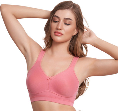 BRALUX Seamless Bra |Wireless Bra |Non Padded | Full Coverage | Everyday Bra Women Minimizer Non Padded Bra(Beige)