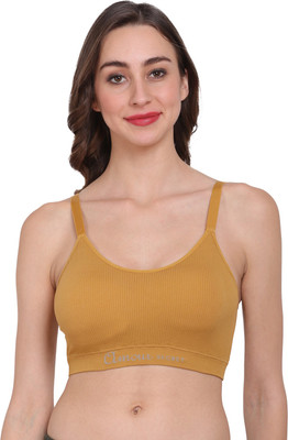 AMOUR SECRET Women Sports Lightly Padded Bra(Orange)