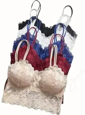 VS Beauti Women Full Coverage Lightly Padded Bra(Multicolor)
