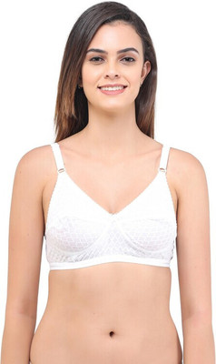 Bleint Women Everyday Non Padded Bra(White)