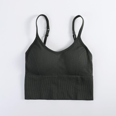 TIARA LEGGINGS Women Cami Bra Lightly Padded Bra 646 Women Bralette Lightly Padded Bra(Black)