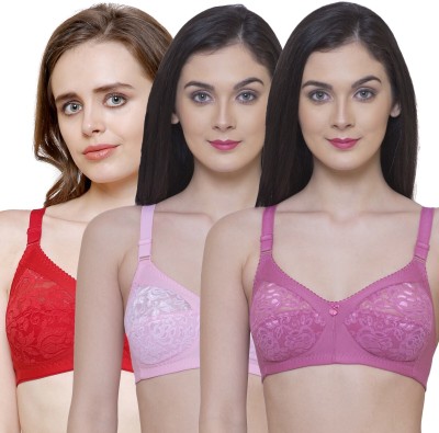 INKURV by INKURV THEA Women Everyday Non Padded Bra(Multicolor)