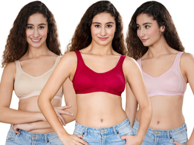 Eve's Beauty Seamless Non Padded Bra Women T-Shirt Non Padded Bra(Multicolor)