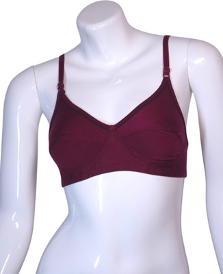 Zainabel Zainabel SoftLift Lightly Padded Bra Women Full Coverage Lightly Padded Bra(Red)