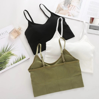 Youblu Women T-Shirt Lightly Padded Bra(Black, Green, White)