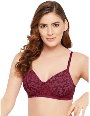 Bewild Women Full Coverage Lightly Padded Bra(Maroon)