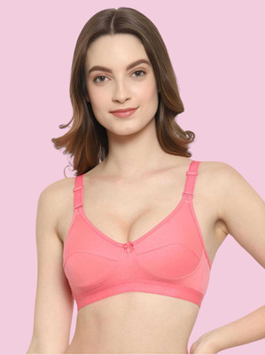 Clorme Women Everyday Non Padded Bra(Pink)