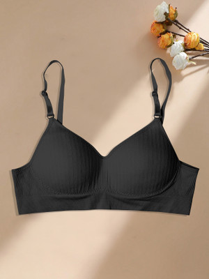 NAGARVEL CREATION 815-blk-p01-free Women Full Coverage Lightly Padded Bra(Multicolor)