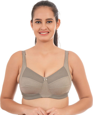 RAHA S.G Women Minimizer Non Padded Bra(Grey)