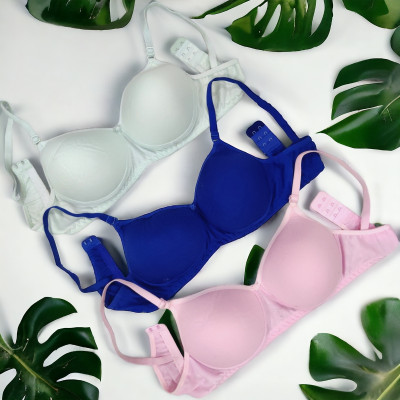 Quixy Women Push-up Lightly Padded Bra(Multicolor)