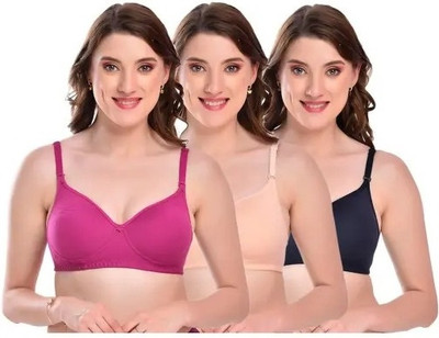 Radheempire Women Everyday Non Padded Bra(Multicolor)