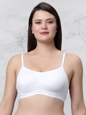 In Care LINGERIE SPORTS2-03 Women Sports Non Padded Bra(White)