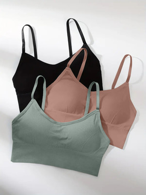 Vihrik No Women Everyday Lightly Padded Bra(Multicolor)
