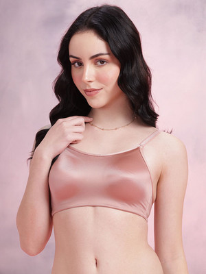 Dressberry Women T-Shirt Lightly Padded Bra(Red)