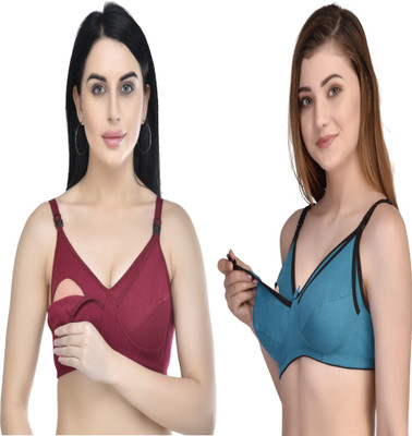 FASALVII Women Everyday Non Padded Bra(Multicolor)