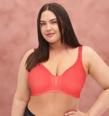 Susie Women Plunge Non Padded Bra(Orange)