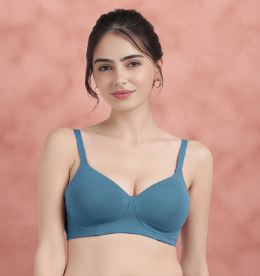 Susie Women Everyday Lightly Padded Bra(Blue)