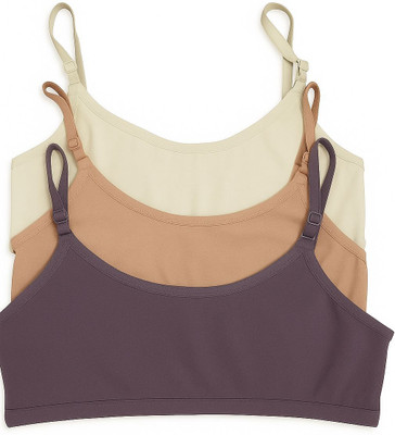 DREAM PLANET sports Women Bralette Non Padded Bra(Multicolor)