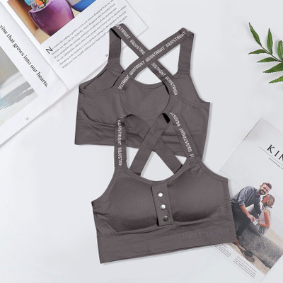 Comfy Secret Women Everyday Lightly Padded Bra(Grey)