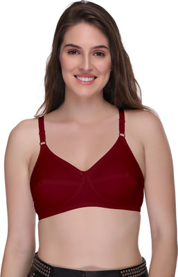 Salsa SWEETY Women Full Coverage Non Padded Bra(Maroon)