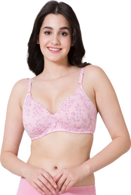 V Star SIDE SUPPORT BRA-MV08P Women Full Coverage Lightly Padded Bra(Pink)