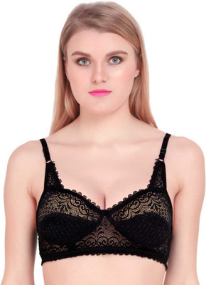 Shreya Enterprize Women Sports Lightly Padded Bra(Black)