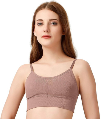 Vihrik VIHRIK BRA Women Everyday Lightly Padded Bra(Brown)