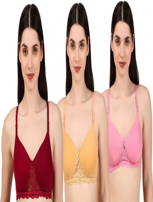 LIFTY Women Push-up Lightly Padded Bra(Multicolor)