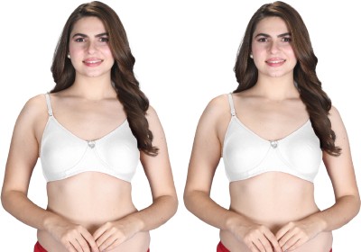 Lux Venus Venus Bra 163 Women T-Shirt Non Padded Bra(White)