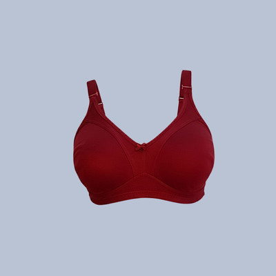 Lovanna fashion Women Full Coverage Non Padded Bra(Maroon)