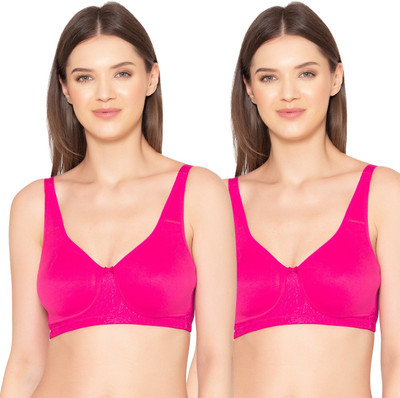 Groversons Paris Beauty Women T-Shirt Non Padded Bra(Multicolor)