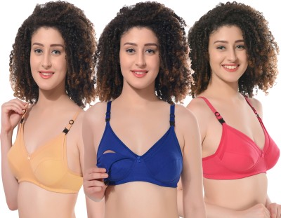 In Beauty Women Maternity/Nursing Non Padded Bra(Multicolor)