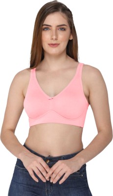 Intimacy Intimacy T-Shirt Bra - DEFT Women Everyday Non Padded Bra(Pink)