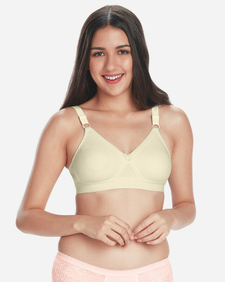 V Star AGNES Women Full Coverage Non Padded Bra(Beige)
