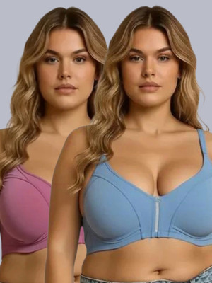 Eden Women Minimizer Non Padded Bra(Blue)